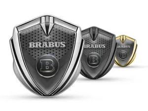 Brabus Metallico Emblema Badge Disegno Forza Personalizzabile